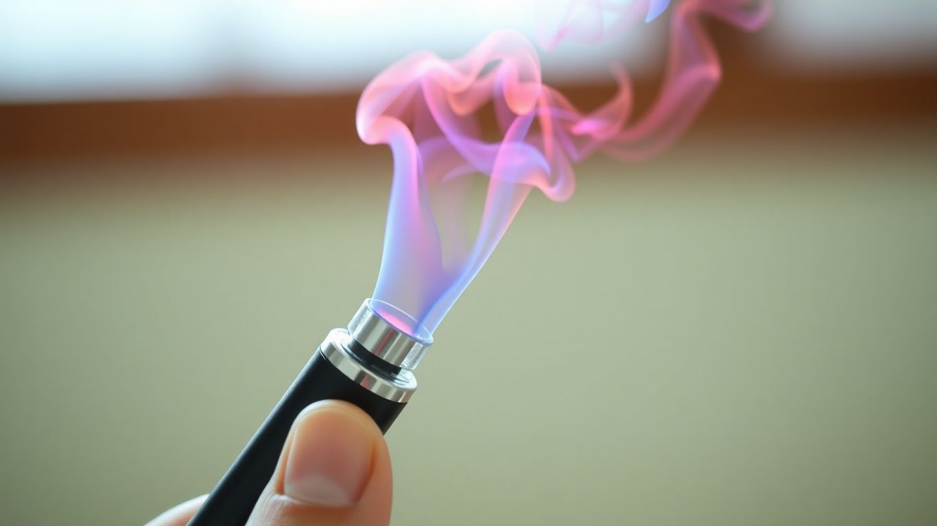 Vape ohne Nikotin mit bunten Aromen