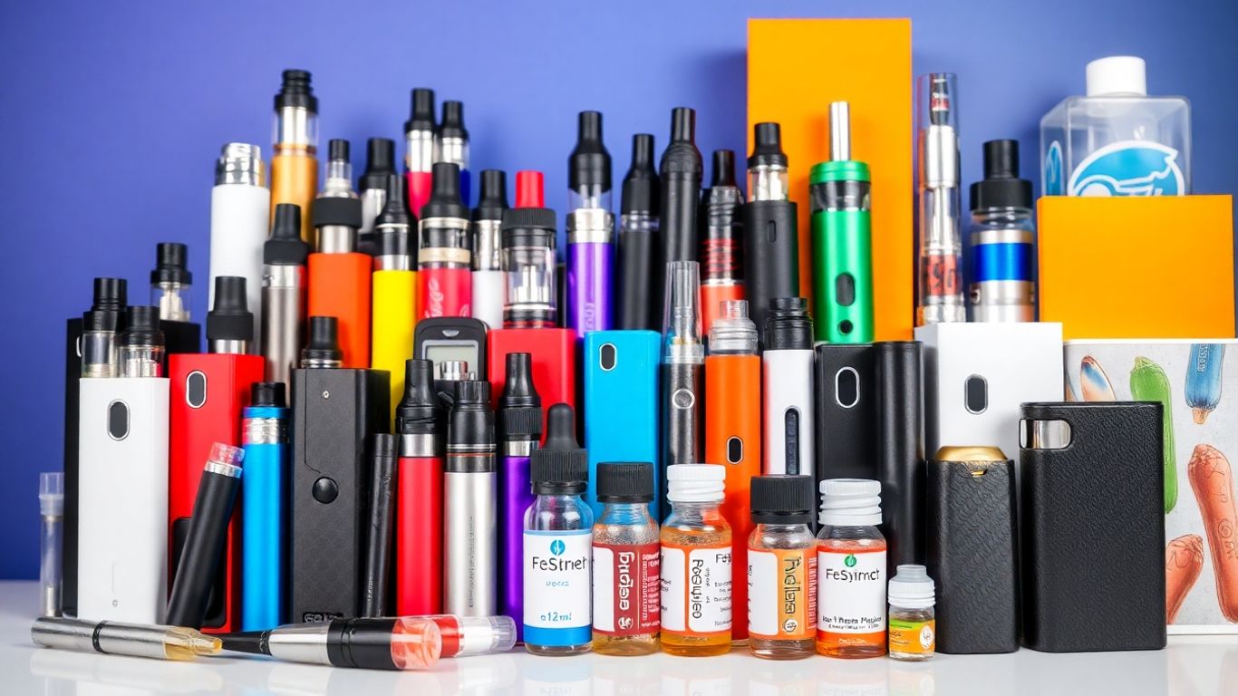 Vielfältige E-Zigaretten und Zubehör für jeden Geschmack.