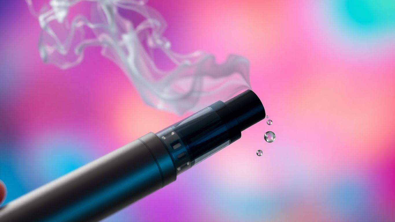 E-Zigarette mit sanftem Dampf und intensivem Geschmack