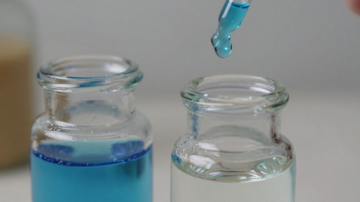 Flüssigkeit mischen für Geschmack